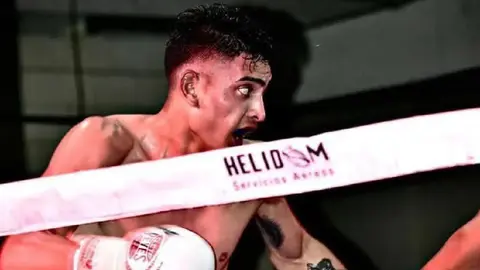 Alejandro Estrada, prospecto del boxeo mexicano, se prepara para su combate ante Armando Moreno