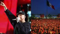 Residente reúne más de 180 mil personas en el Zócalo de CDMX para su concierto gratis