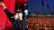 Residente reúne más de 180 mil personas en el Zócalo de CDMX para su concierto gratis