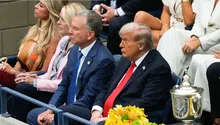 Visita de Trump al US Open genera abucheos y largas colas de seguridad