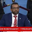 Kash Patel sorprende en el Senado con una corbata del Liverpool durante su comparecencia