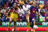 Con todo y el clima Barcelona derrota al América en duelo amistoso