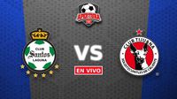 Santos vs Xolos EN VIVO Liga MX Apertura 2025 Jornada 10
