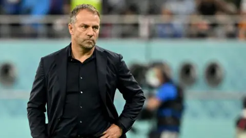 Hans Dieter-Flick se mostró molesto por el penal marcado en favor al Levante