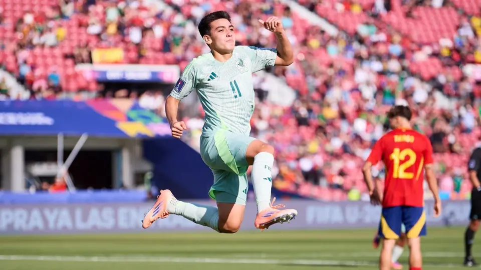 Gilberto Mora, orgulloso tras meter sus primeros goles en un Mundial