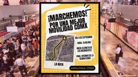 ¿Por qué se canceló la megamarcha por una mejor movilidad en la CDMX?