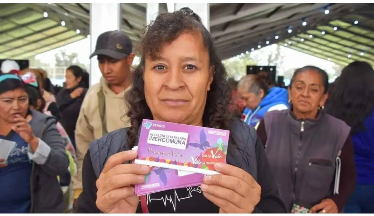 Vales Mercomuna es un apoyo social del Gobierno de la CDMX. / Gobierno CDMX