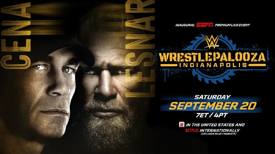 WWE Wrestlepalooza: ¿Cuándo y dónde ver? Cartelera y todo lo que debes saber de John Cena vs Brock Lesnar