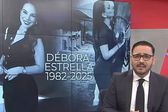 VIDEO: Exesposo de Débora Estrella rompe el silencio sobre su muerte durante su noticiario en vivo