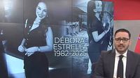 VIDEO: Exesposo de Débora Estrella rompe el silencio sobre su muerte durante su noticiario en vivo