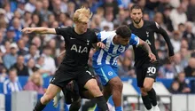 Tottenham rescata empate ante Brighton y se mantiene en lo alto de la Premier League