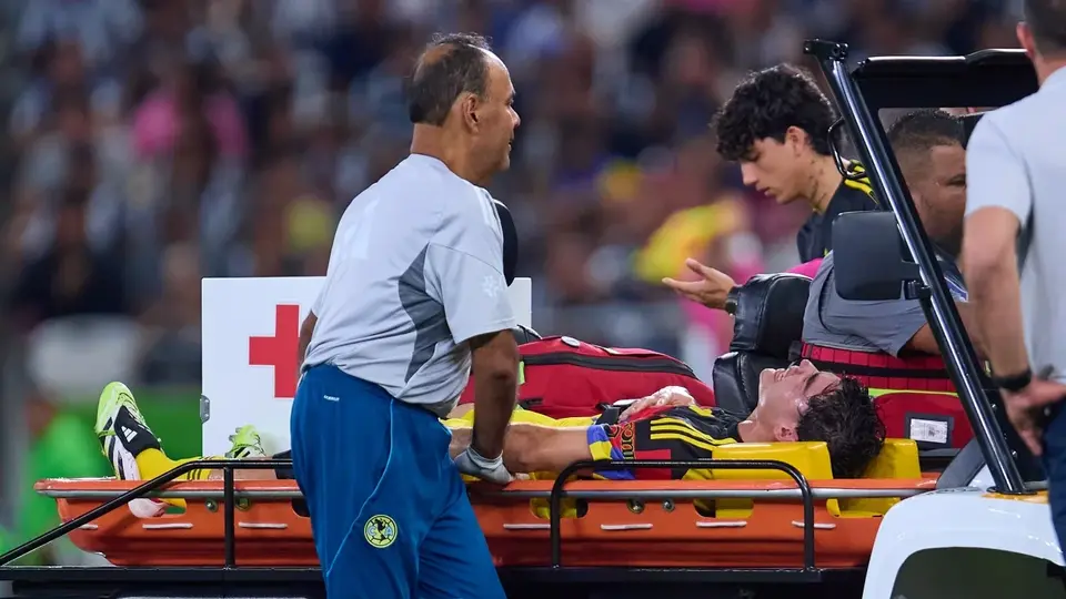 ¡Alerta en Coapa! Dagoberto Espinoza se lesionó ante Rayados y salió del campo entre lágrimas