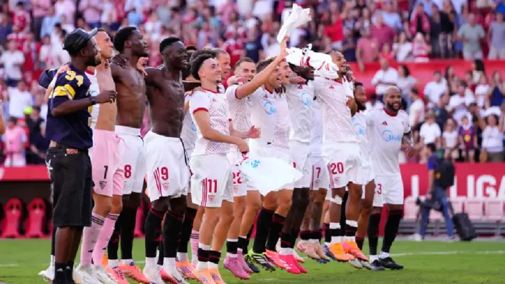 ¡Sorpresa en el Ramón Sánchez-Pizjuán! Sevilla goleó al Barcelona