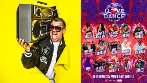 Danzel en I Love Dance 2025: El ícono del eurodance regresa con un show rockero y electrónico