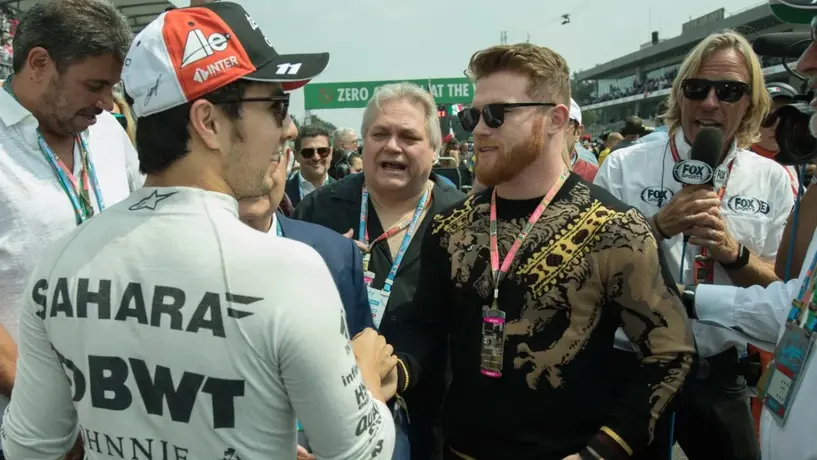 Sergio 'Checo' Pérez mandó mensaje a 'Canelo' Álvarez tras su derrota contra Crawford