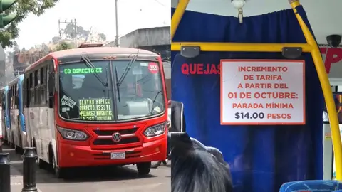 Pasaje sube a 14 pesos en Edomex sin autorización oficial