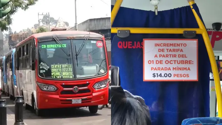 Pasaje sube a 14 pesos en Edomex sin autorización oficial