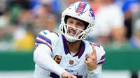 ¡Sin daños colaterales! Josh Allen protagoniza divertida escena tras un duro golpe en la nariz