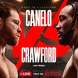 Canelo Álvarez vs Terence Crawford alcanza cifra récord de espectadores en Netflix