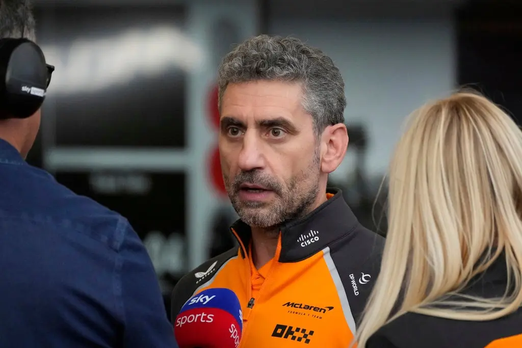 Andrea Stella, director de McLaren | AP