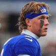 Jaxson Dart será el quarterback titular de los Giants ante los Chargers