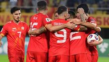 Macedonia del Norte goleó a Liechtenstein y son líderes de su grupo en UEFA