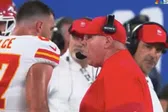 Travis Kelce y Andy Reid tienen nueva discusión durante partido ante Giants