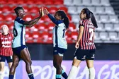 Triplete de Ihezuo y exhibición ofensiva: Pachuca Femenil arrasa a Alajuelense