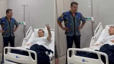 Julio César Chávez reaparece tras haber sido operado de emergencia: "Me salvaron la vida"