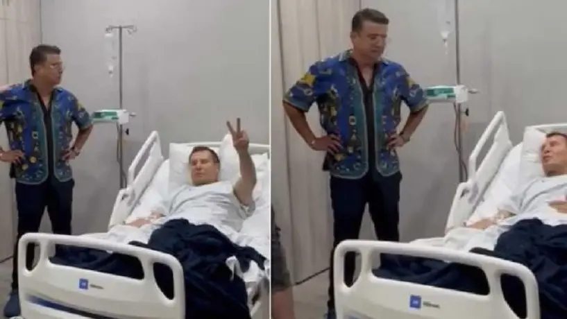 Julio César Chávez reaparece tras haber sido operado de emergencia: "Me salvaron la vida"
