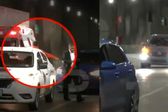 VIDEO: Camarógrafo y reportero captan en vivo choque contra ambulancia en CDMX