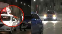 VIDEO: Camarógrafo y reportero captan en vivo choque contra ambulancia en CDMX