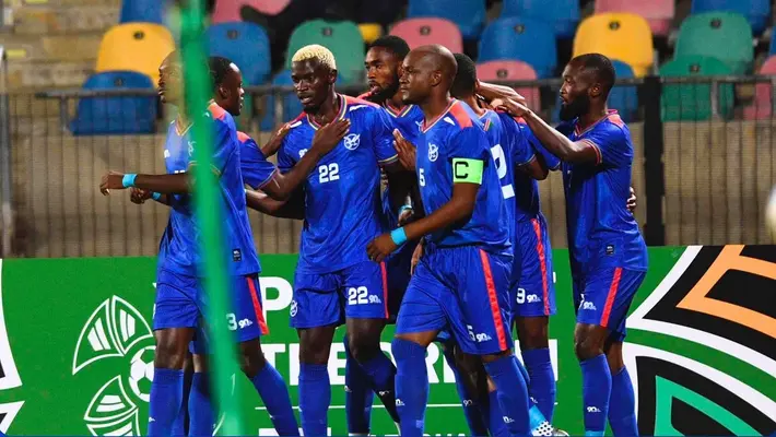 Namibia desata la fiesta en Francistown: paliza 3-0 a Santo Tomé con hat-trick de Shalulile