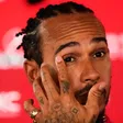 Lewis Hamilton al borde del llanto tras quedar eliminado en la Q2 del GP de Azerbaiyán
