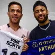 Neymar y Arthur Melo se reúnen en Brasil con recuerdos de Barcelona