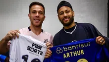 Neymar y Arthur Melo se reúnen en Brasil con recuerdos de Barcelona
