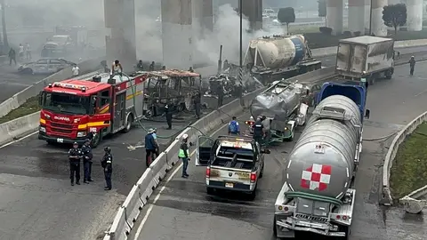 Reportan 3 muertos, el chofer está vivo y encuentra a la empresa responsable de la explosión en La Concordia