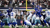 Brandon Aubrey 'salva' a los Cowboys y comanda victoria ante Giants en tiempo extra
