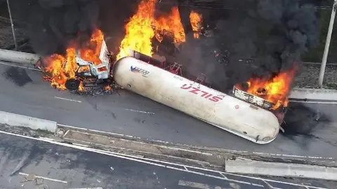 Pipa de gas que explotó en Iztapalapa no tenía seguro vigente para operar