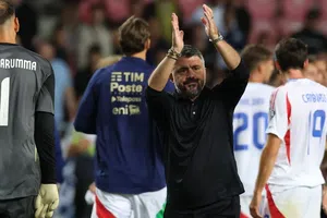 Gattuso pierde la calma y se encara con jugador de Israel tras la victoria de Italia