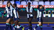 Pachuca Femenil, en lluvia de goles, venció al América Femenil y le quitó el invicto
