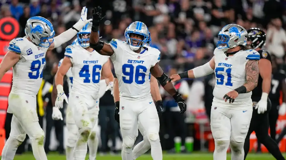 Ravens regresan al mal paso tras caer en casa ante los Detroit Lions