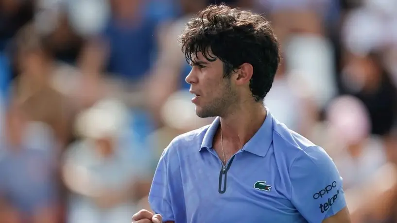 Rodrigo Pacheco vence a Sascha Gueymard Wayenburg y avanza en el US Open