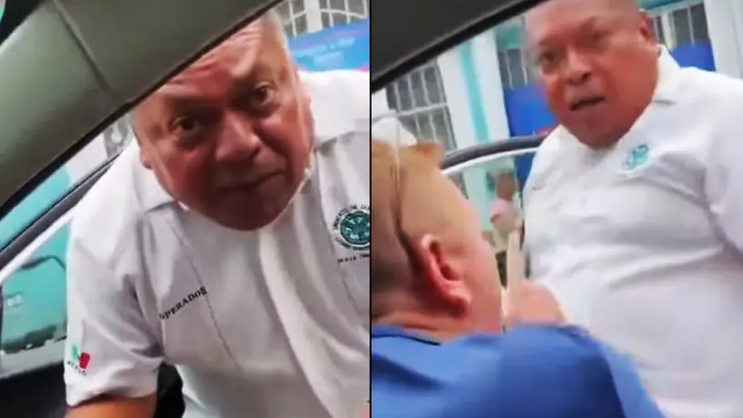 Taxista de Tulum es suspendido de por vida por insultar a conductor de app y turista extranjero