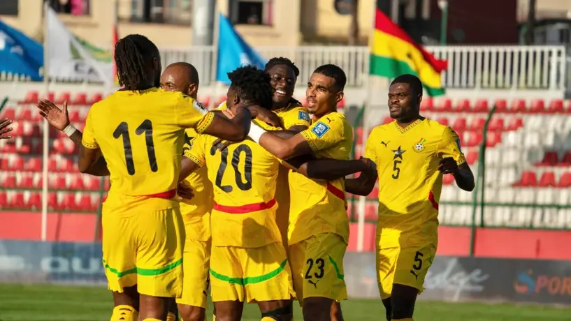 Ghana aplasta 5-0 al batallón centroafricano y queda a un paso de clasificar al Mundial 2026