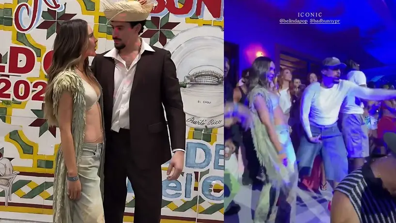 VIDEO: Belinda y Bad Bunny protagonizan momento viral en Puerto Rico