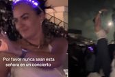 Mujer finge usar silla de ruedas en concierto de Shakira en CDMX y la cachan bailando