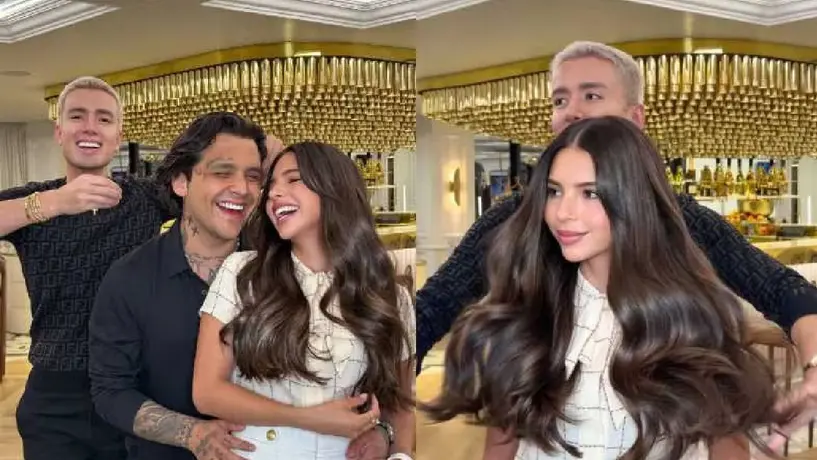 Ángela Aguilar despide a Micky Hair: “Me diste seguridad cuando más lo necesitaba”