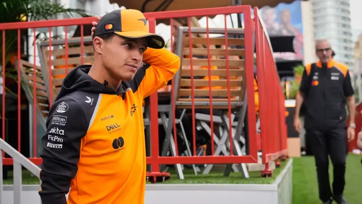 Norris responde a las críticas tras GP de Azerbaiyán: "No me importa cómo lo vean los demás"