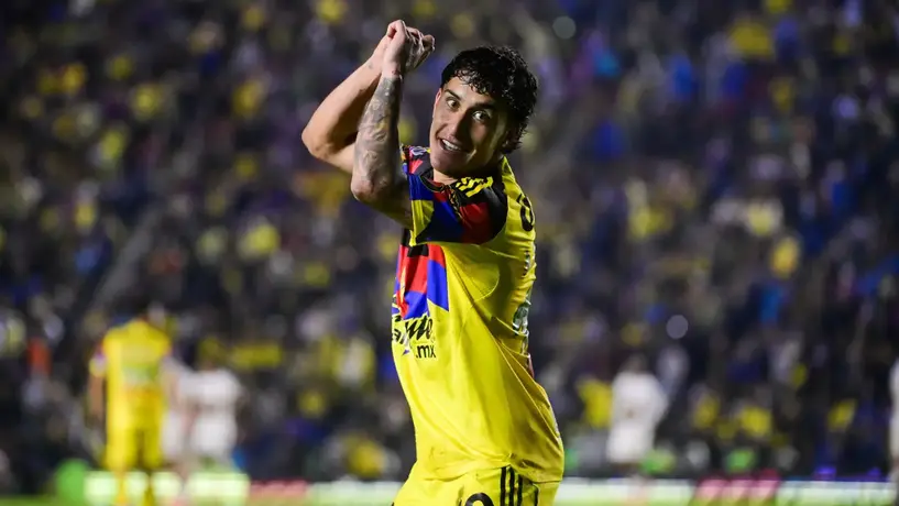 Sebastián Cáceres compara a Zendejas con Messi tras goleada del América sobre Pumas